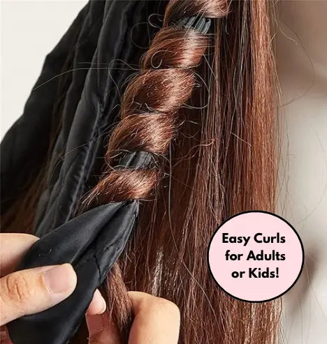 LazyCurl ™ Heatless Curler